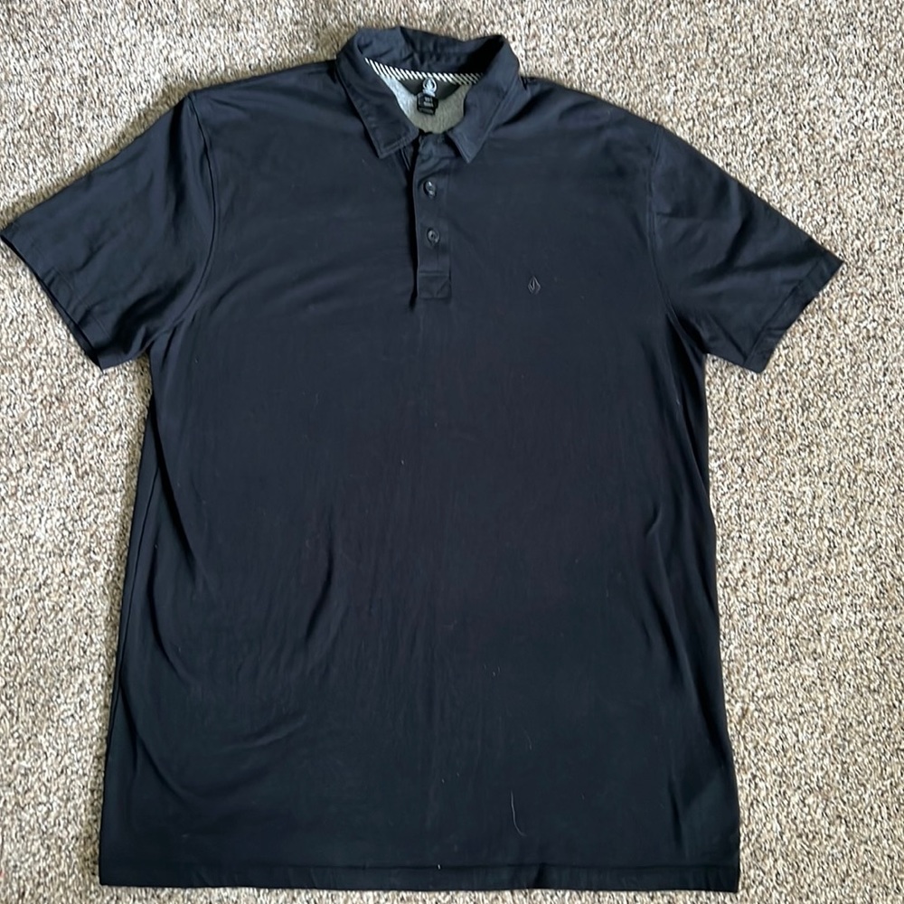 Volcom Polo Shirt sz L
